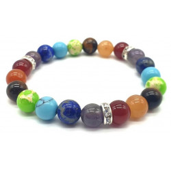 Bracelet d'harmonisation des 7 chakras