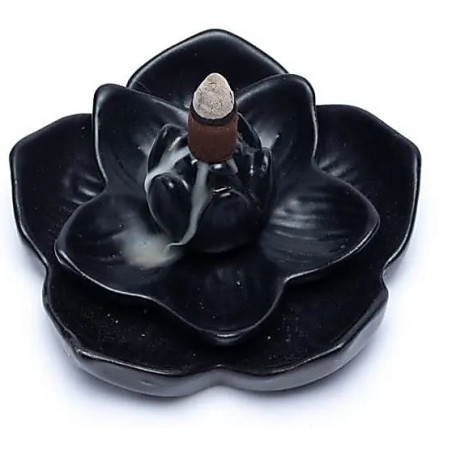 Porte-encens Lotus En Bronze - Brûle Encens Décoratif