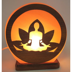 Lampe de Sel Yoga Méditation 5KG