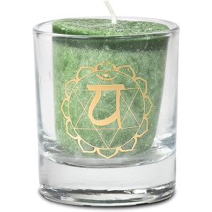 bougie votive parfumée 4e chakra