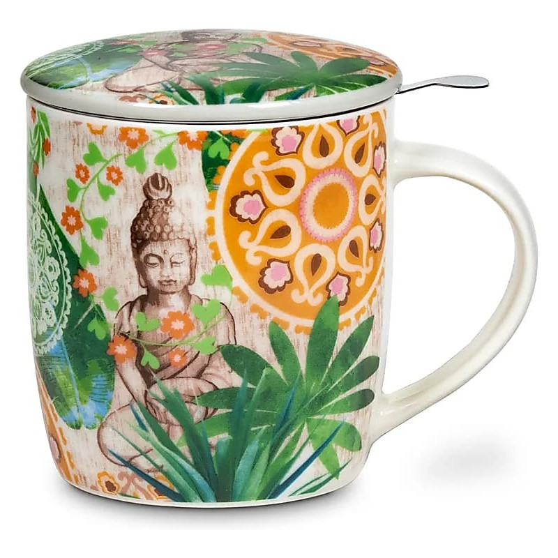 tasse à thé infuseur bouddha paradis