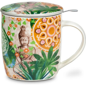 tasse à thé infuseur bouddha paradis