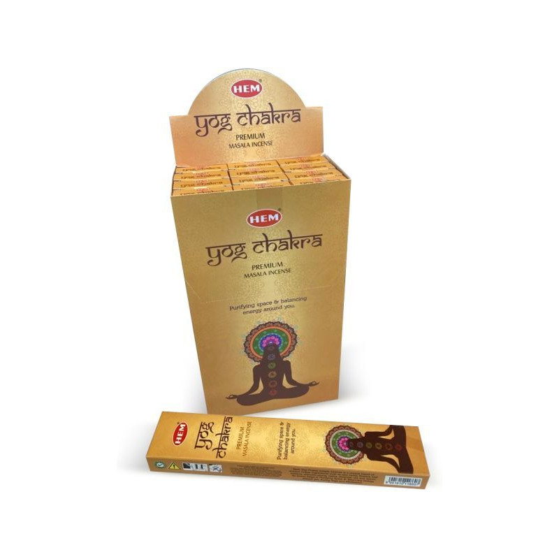 Encens Hem Yog Chakra Premium Masala 