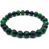 bracelet oeil de tigre vert