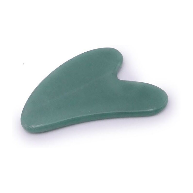 gua sha coeur aventurine verte