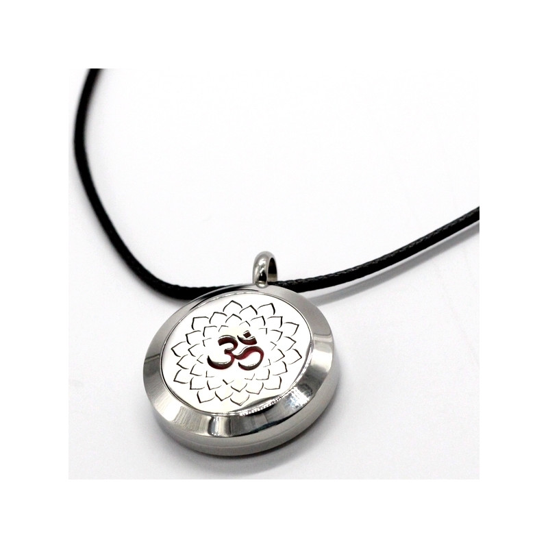 collier d'aromathérapie aum