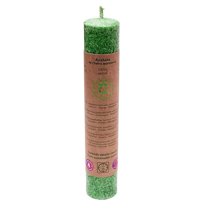 bougie chakra du coeur