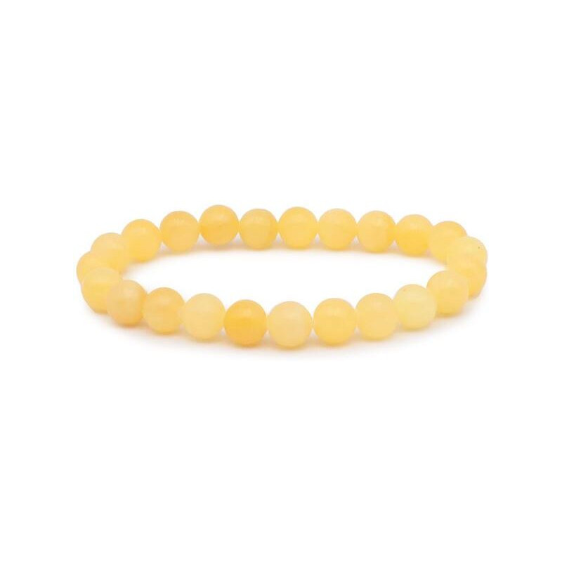 bracelet calcite orange 8mm