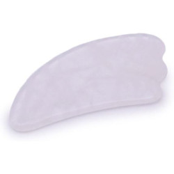 Gua Sha Plume en Cristal de Roche