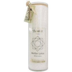 Bougie Chakra Lotus Blanc