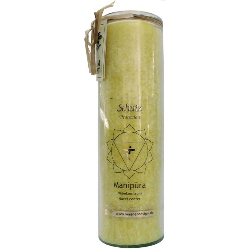 bougie chakra manipura