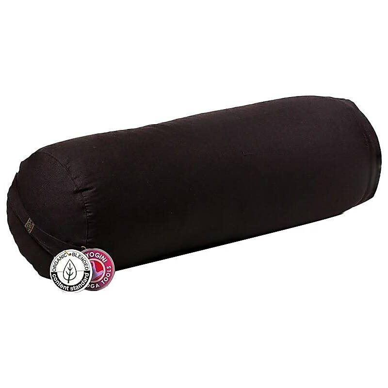 bolster cylindrique noir