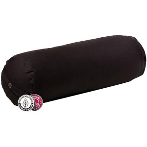 bolster cylindrique noir