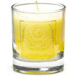 Bougie votive parfumée Archange Jophiel Chakra n°3