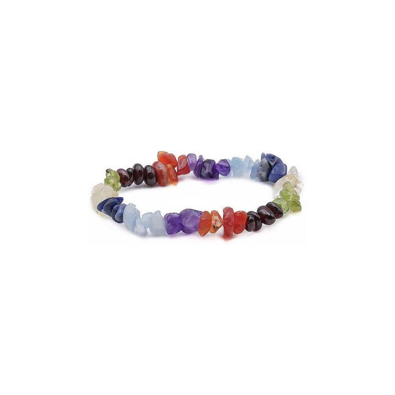 bracelet baroque 7 chakras