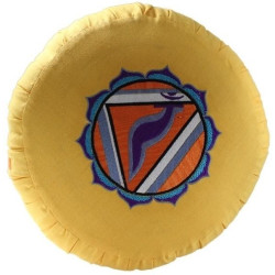 Housse Zafu - Chakra Manipura