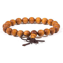 Mala - Bracelet en Bois de Santal perles 8mm