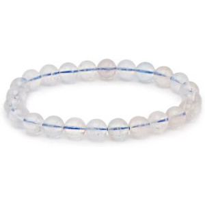 bracelet en topaze bleue 8mm