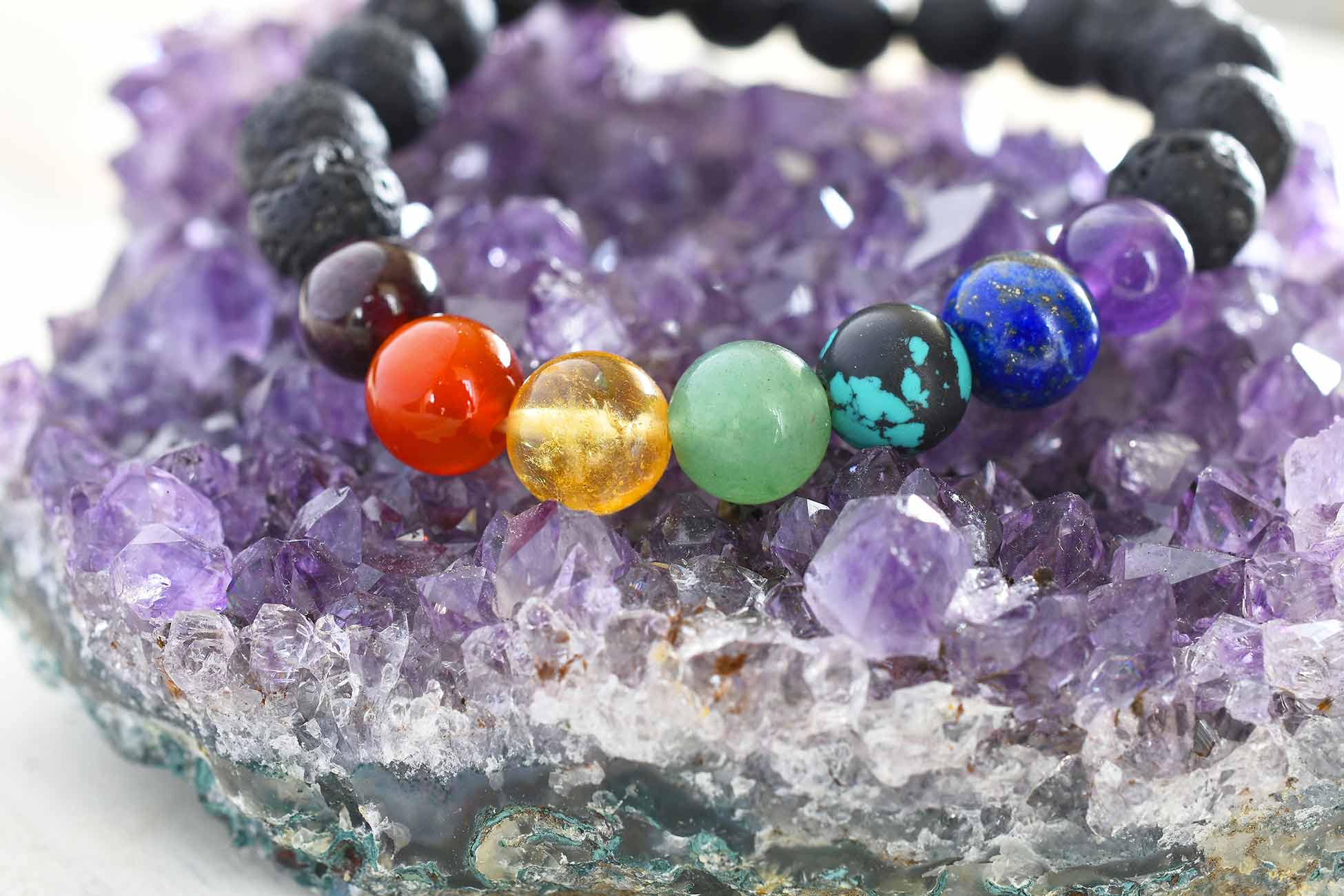 Bracelets des 7 chakras